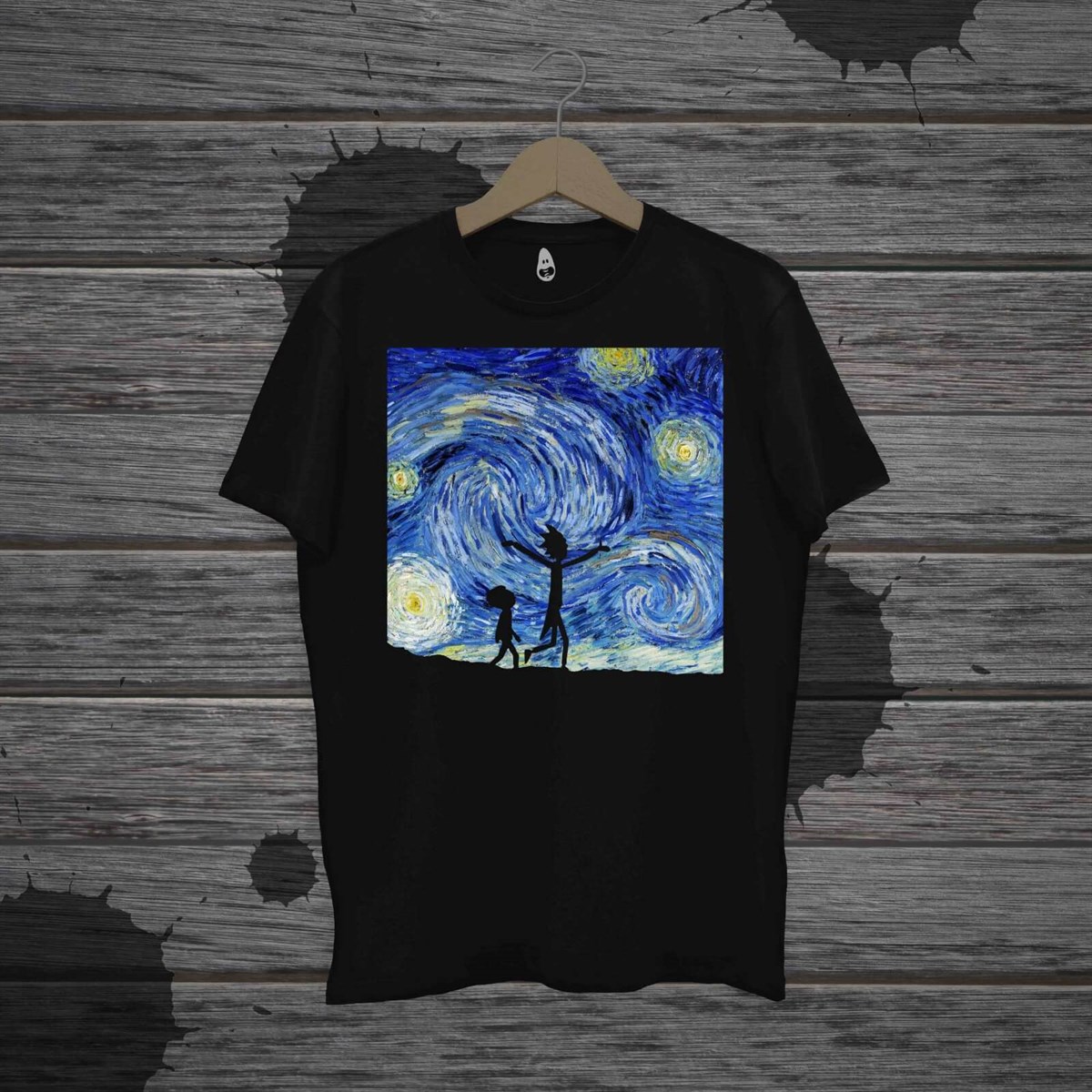 Van Gogh Rick And Morty