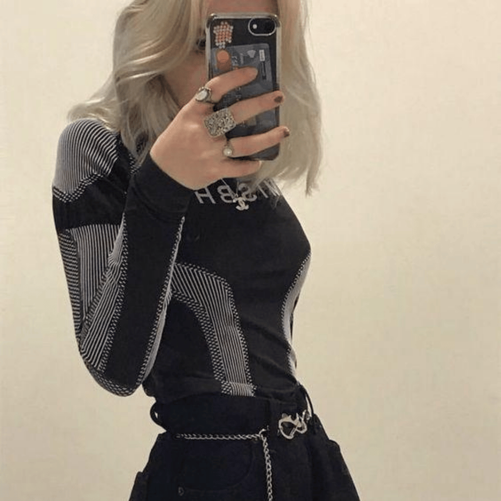 Vintage Black Mısbhv Tam Boy Body