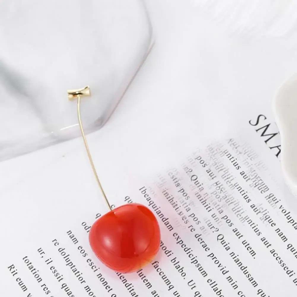 Y2k Cherry Kırmızı Çift Küpe