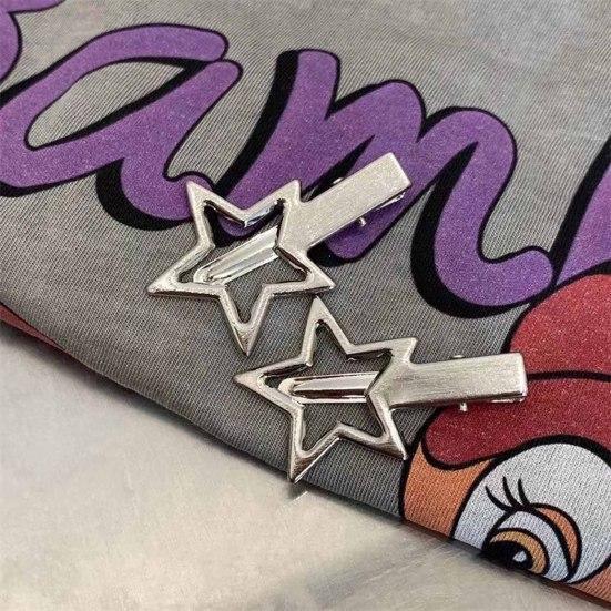 Y2K Star 2'li Yıldız Pens Toka