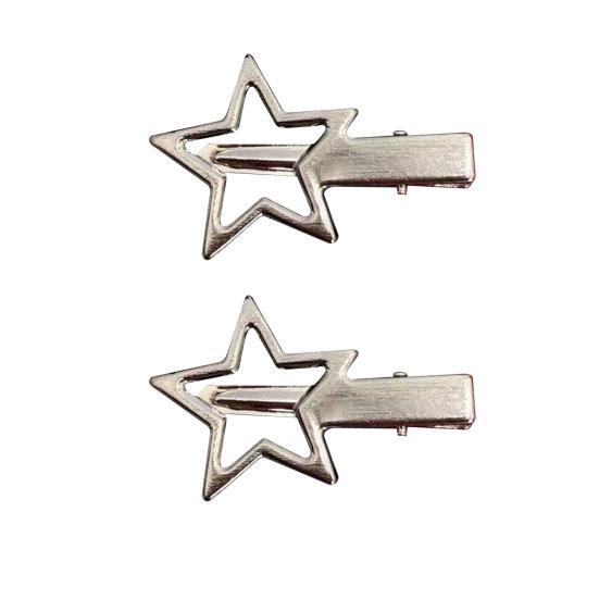 Y2K Star 2'li Yıldız Pens Toka