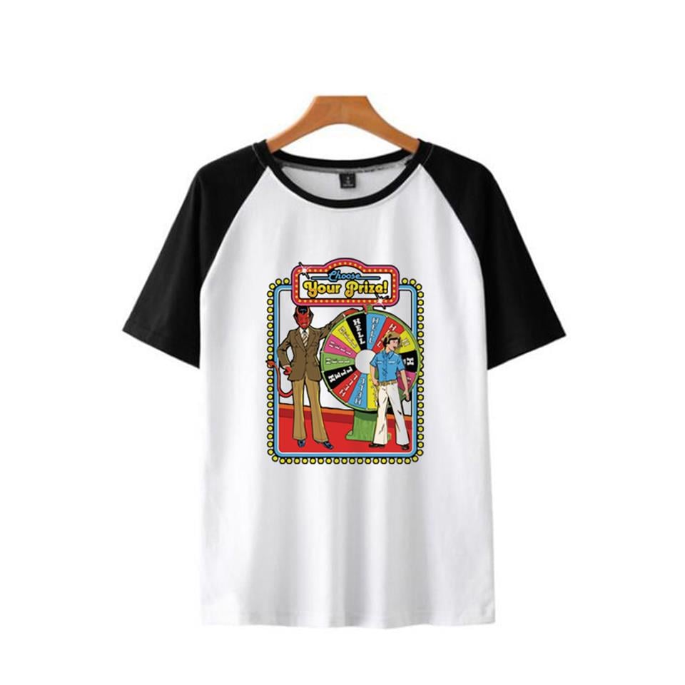 Your Prize Baskılı Reglan Kol Beyaz Unisex Oversize T-shirt