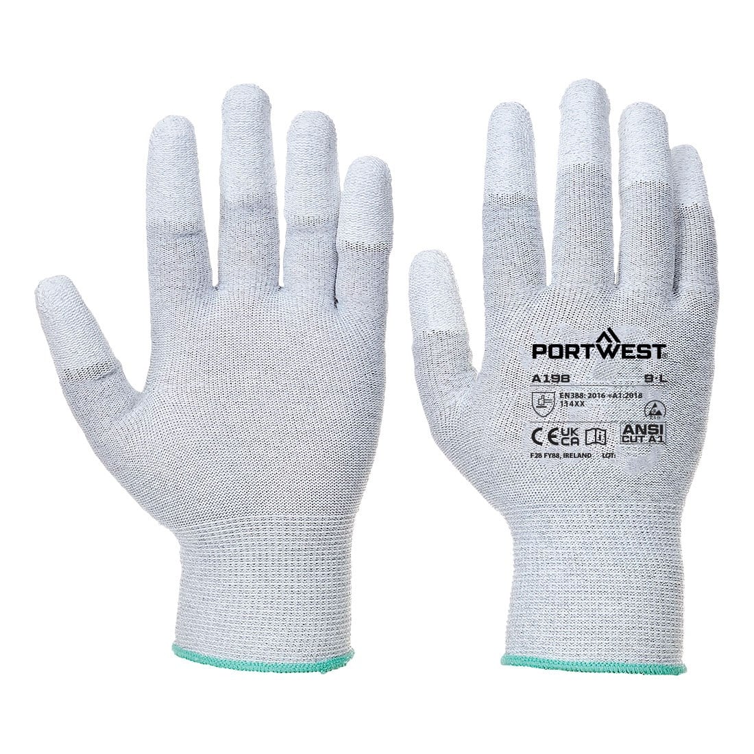 Portwest A198 PU Kaplı Antistatik İş Eldiveni