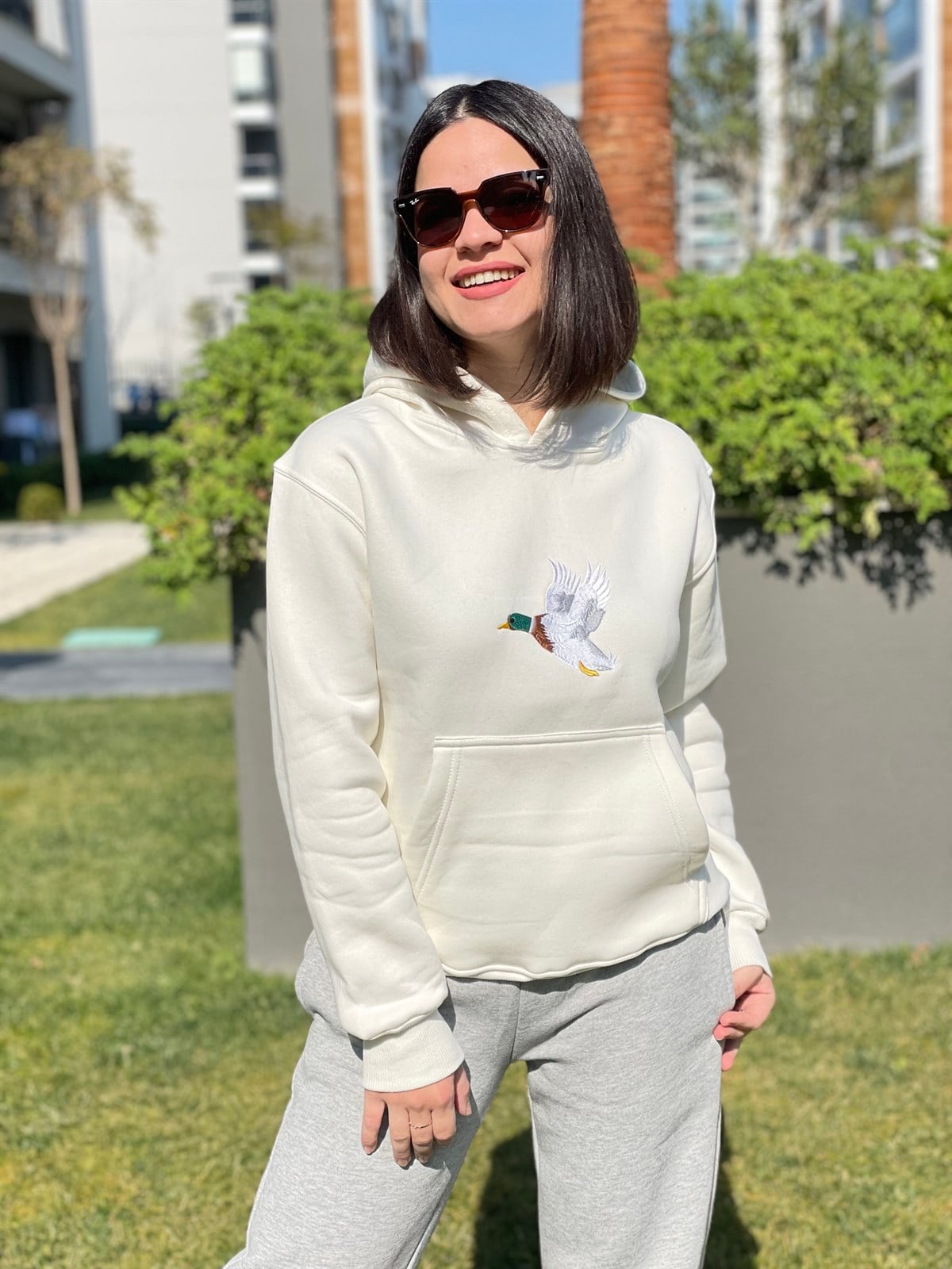 Beymen Nakış Hoodie
