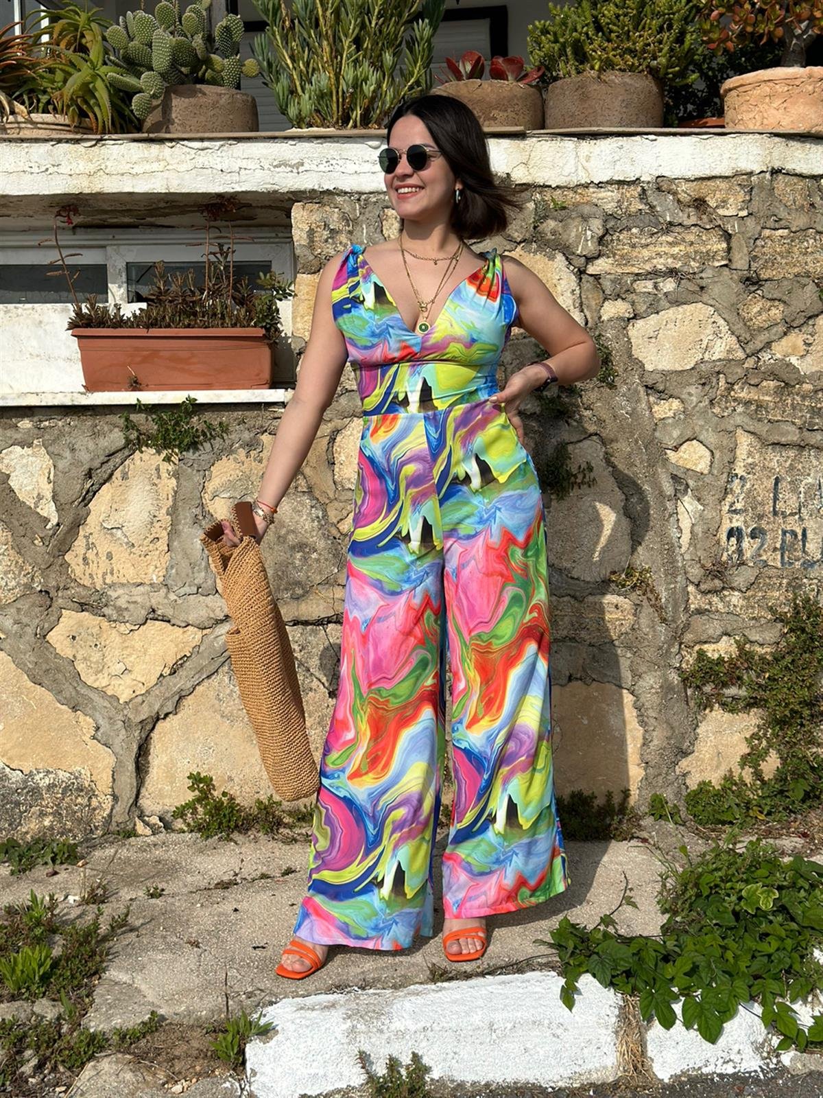 Çok Renkli Tulum