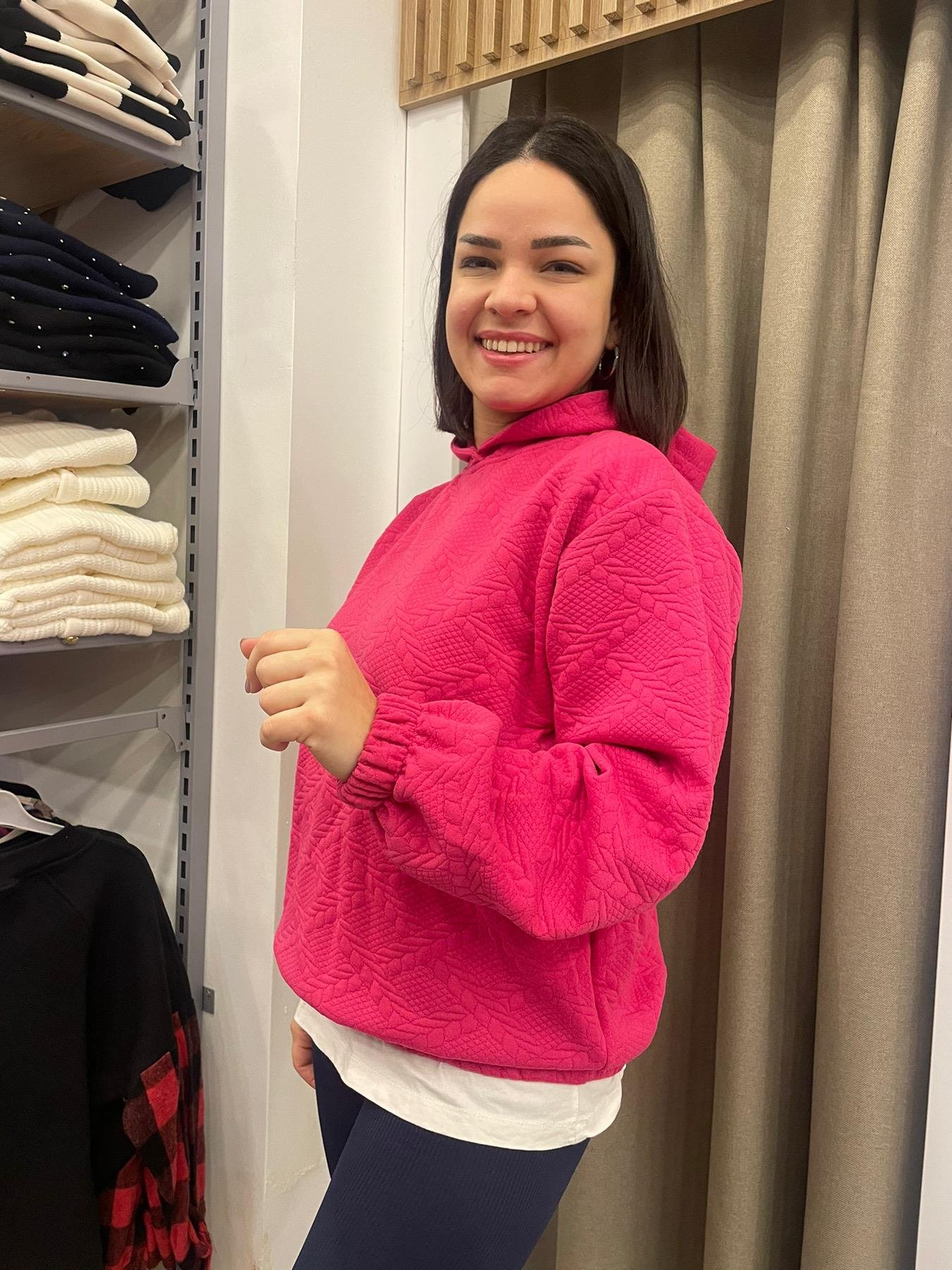 Pembe Sweatshirt