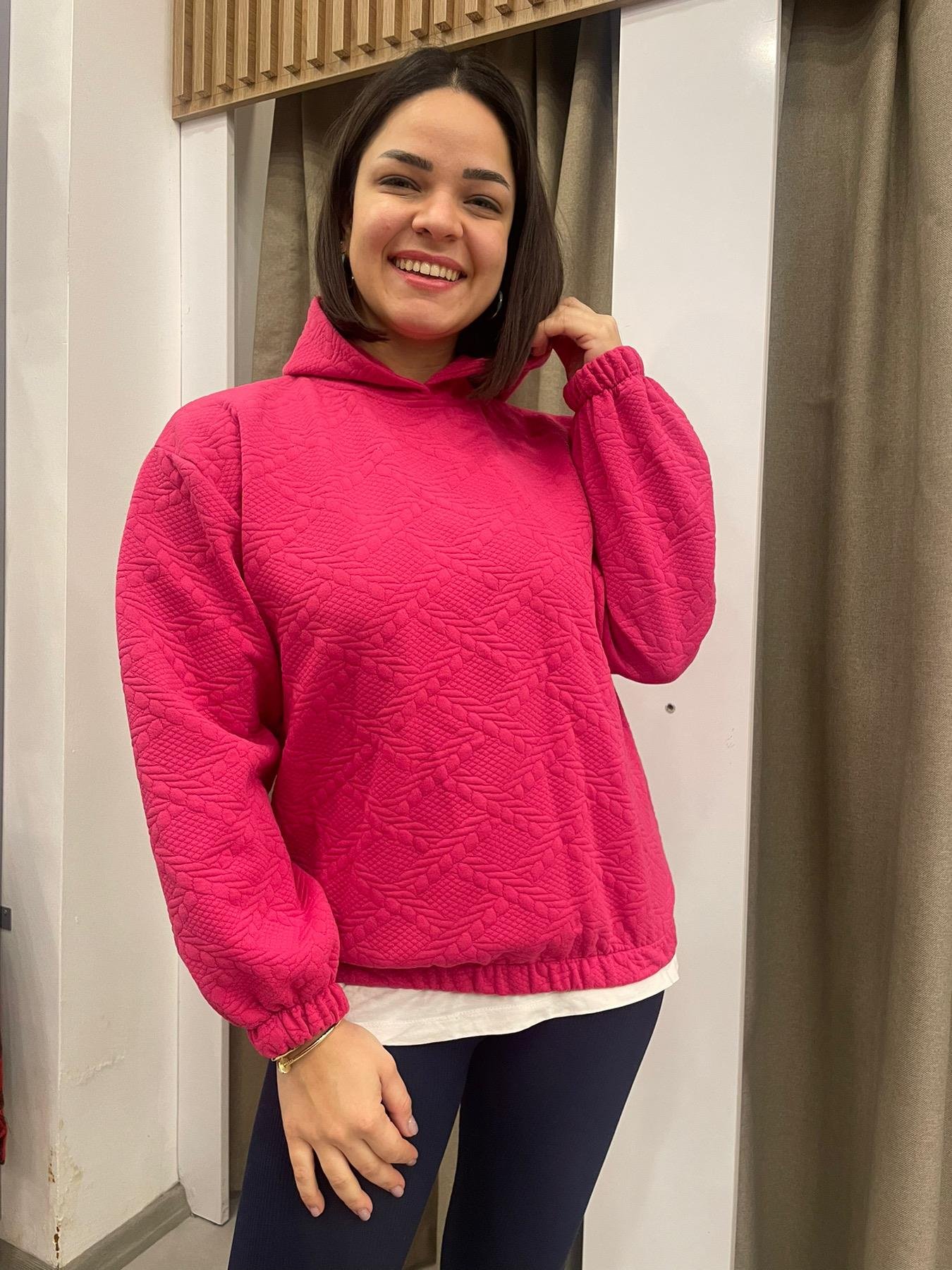 Pembe Sweatshirt