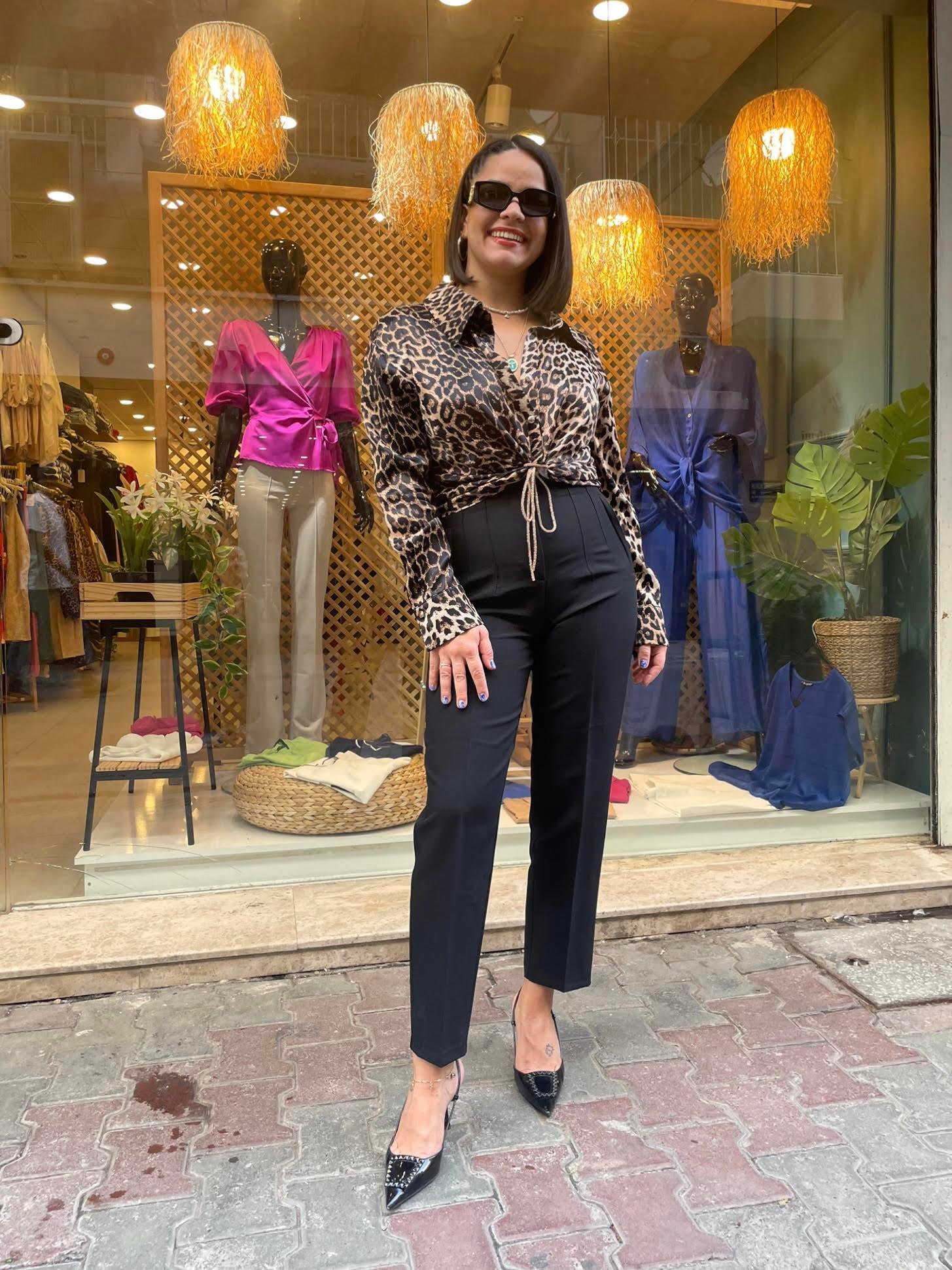 Zara Kesim Siyah Pantolon