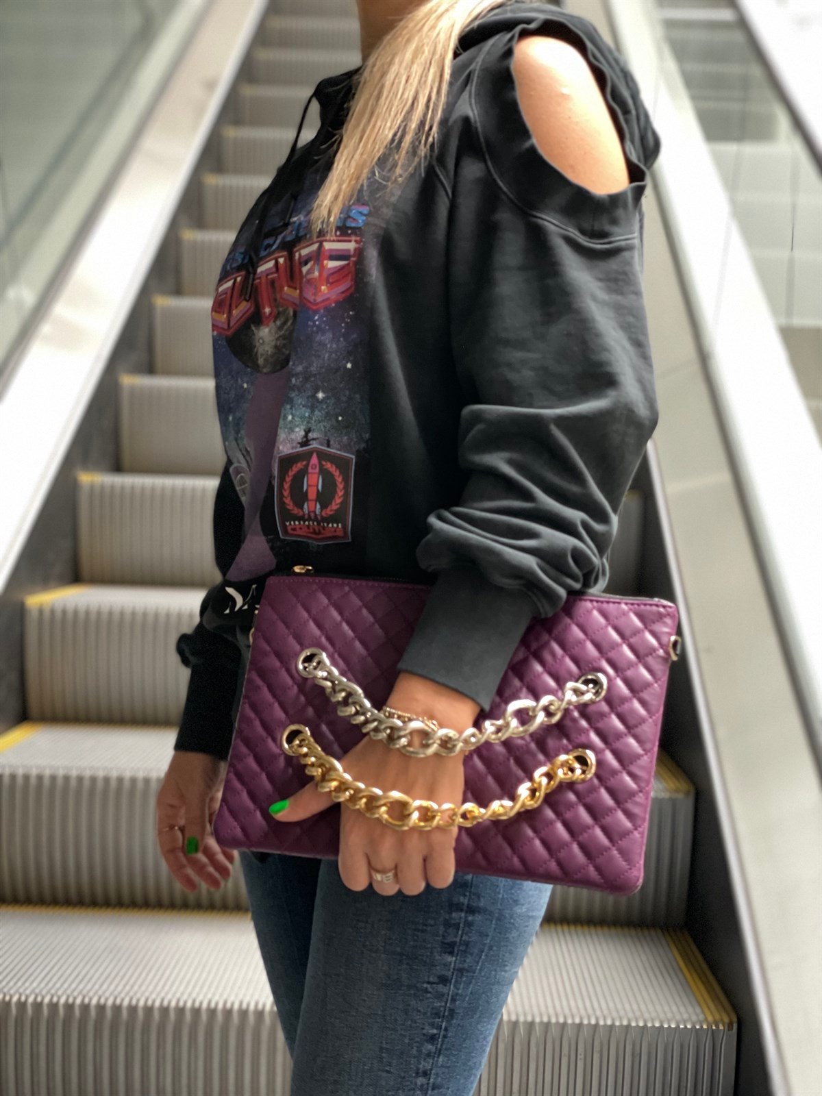 Monaca Zincirli Clutch