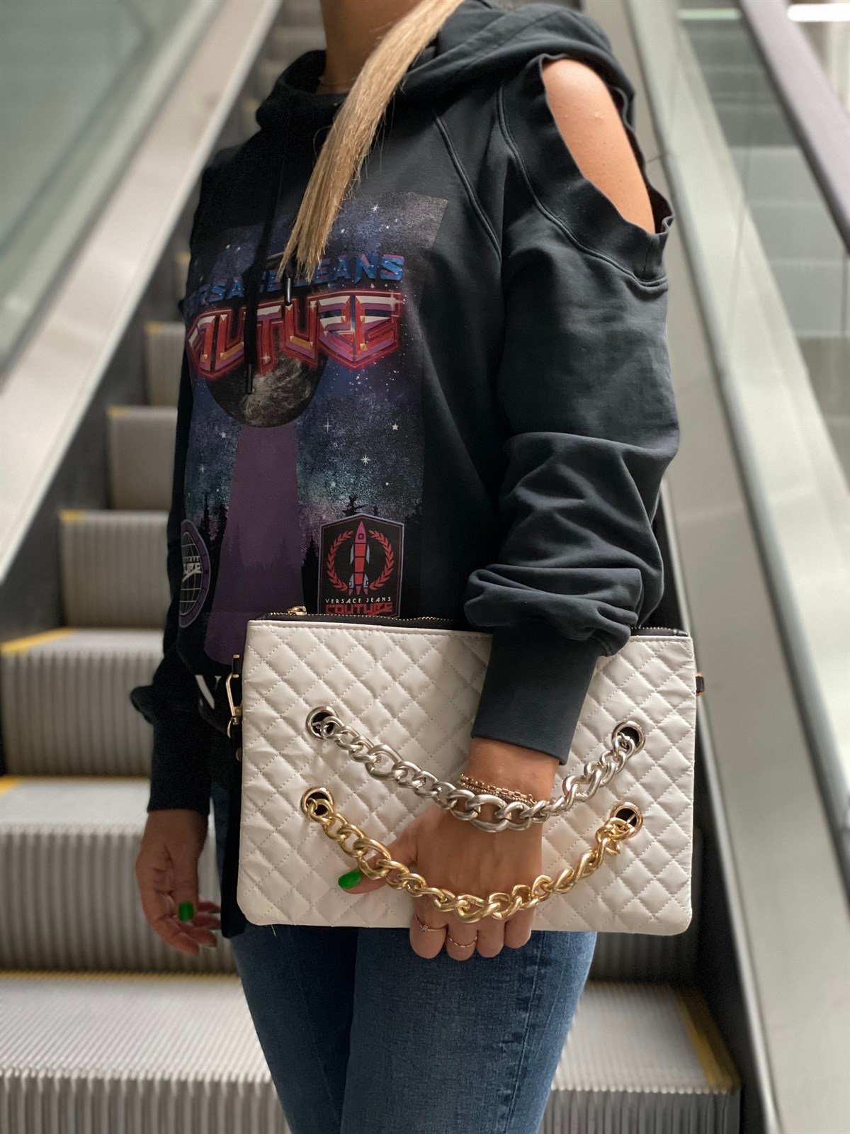 Monaca Zincirli Clutch