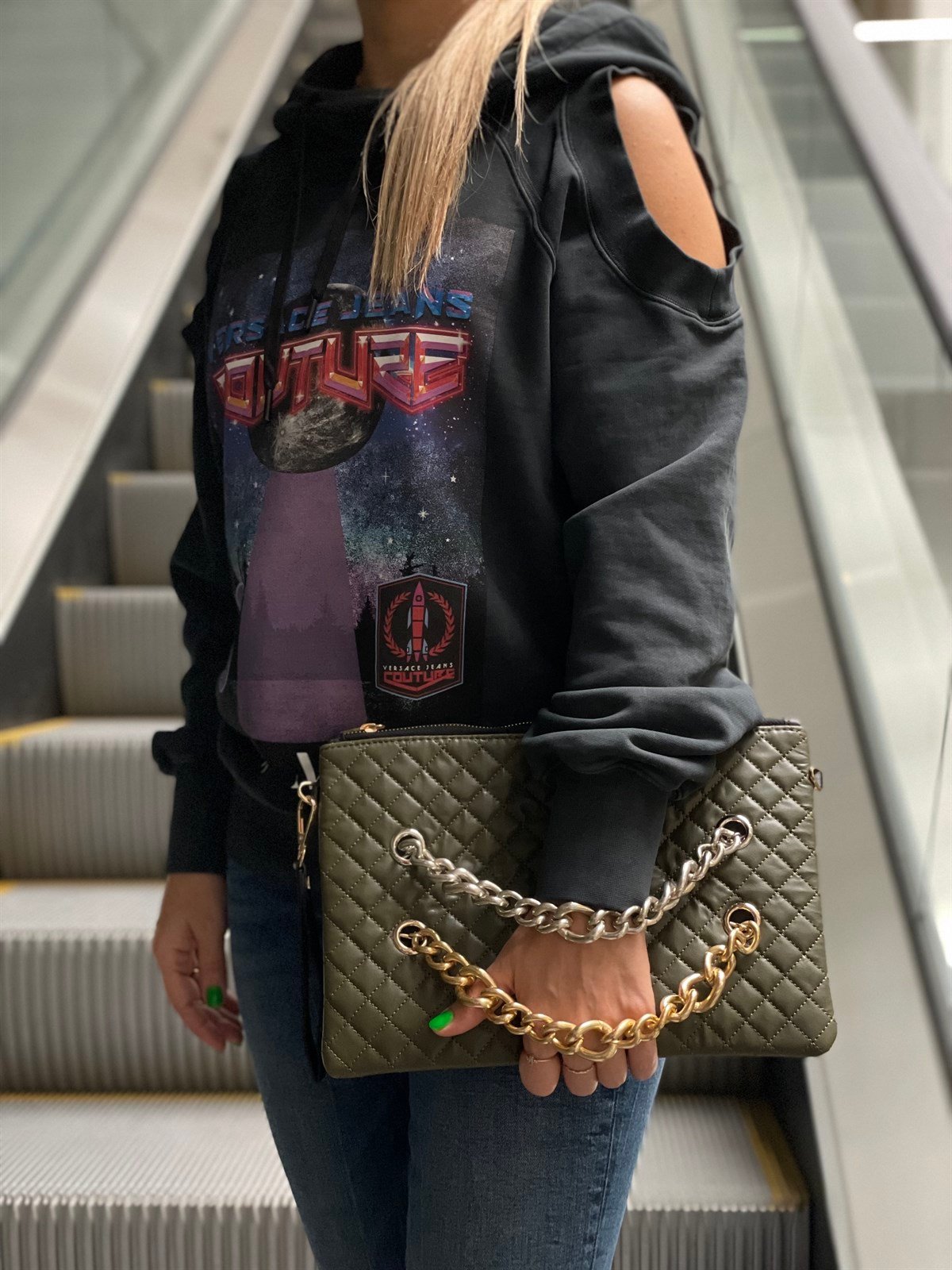 Monaca Zincirli Clutch