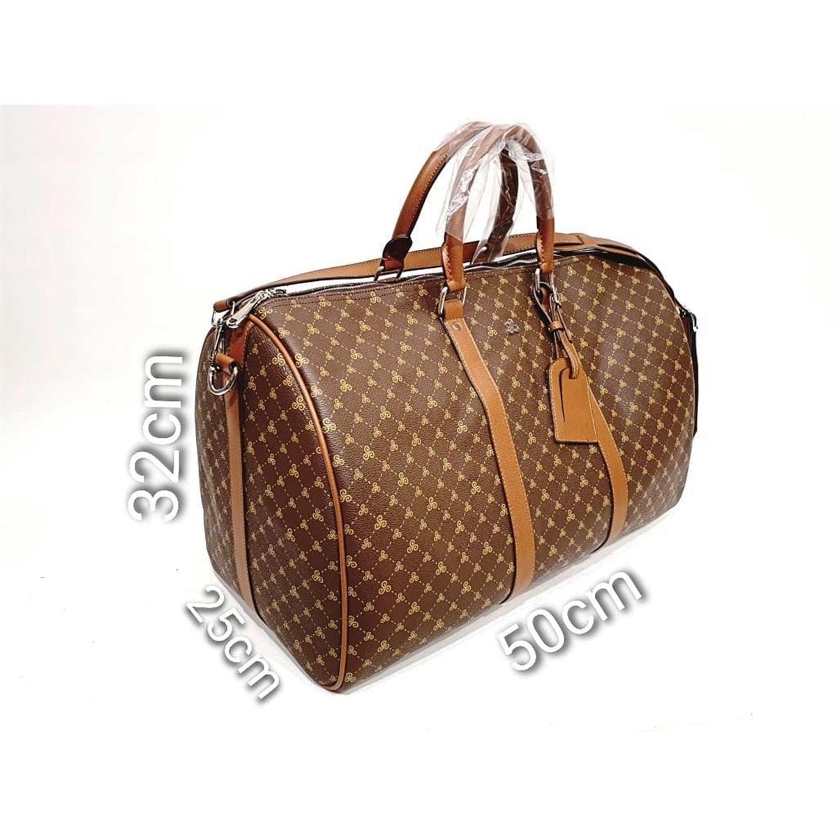 Unisex Monogram Seyahat Çantası El Valizi