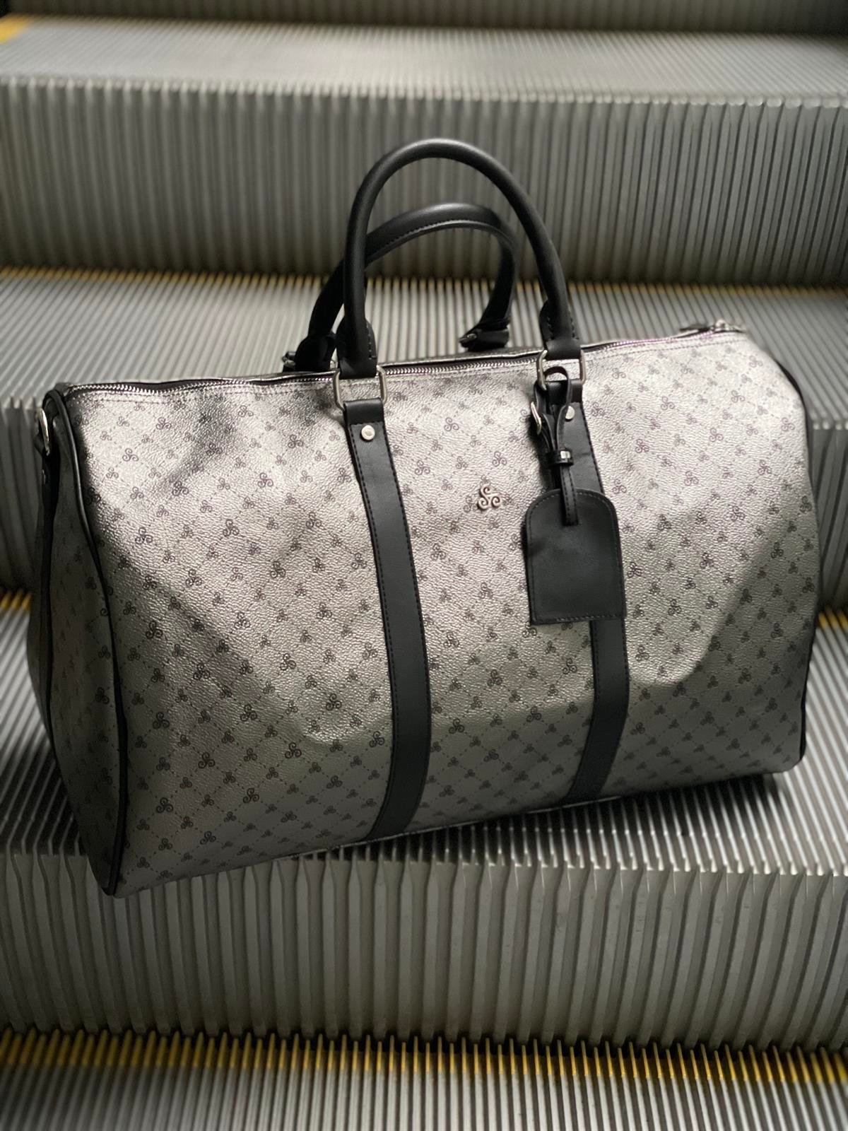 Unisex Monogramme Seyahat Çantası El Valizi