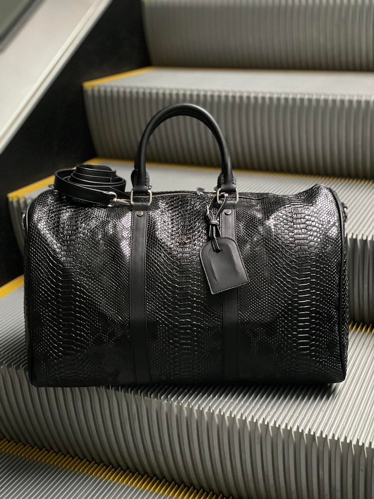 Unisex Monogramme Seyahat Çantası El Valizi