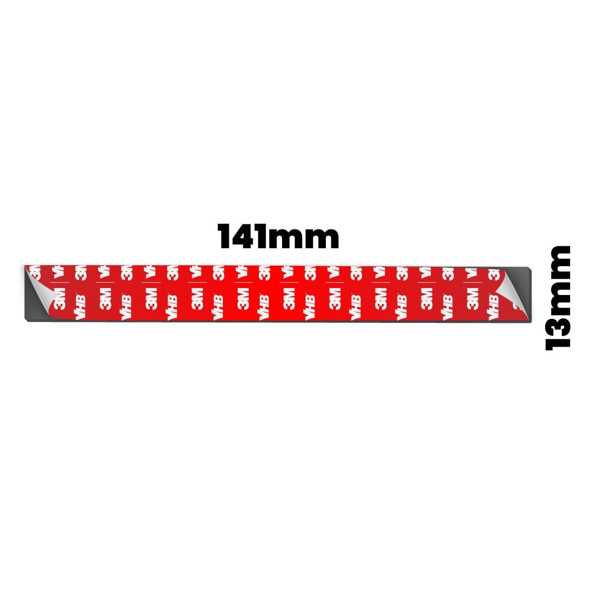 3MElektrik Bantları3M VHB Çok Güçlü Çift Taraflı 250 adet Hazır Kesim141mmx13mm