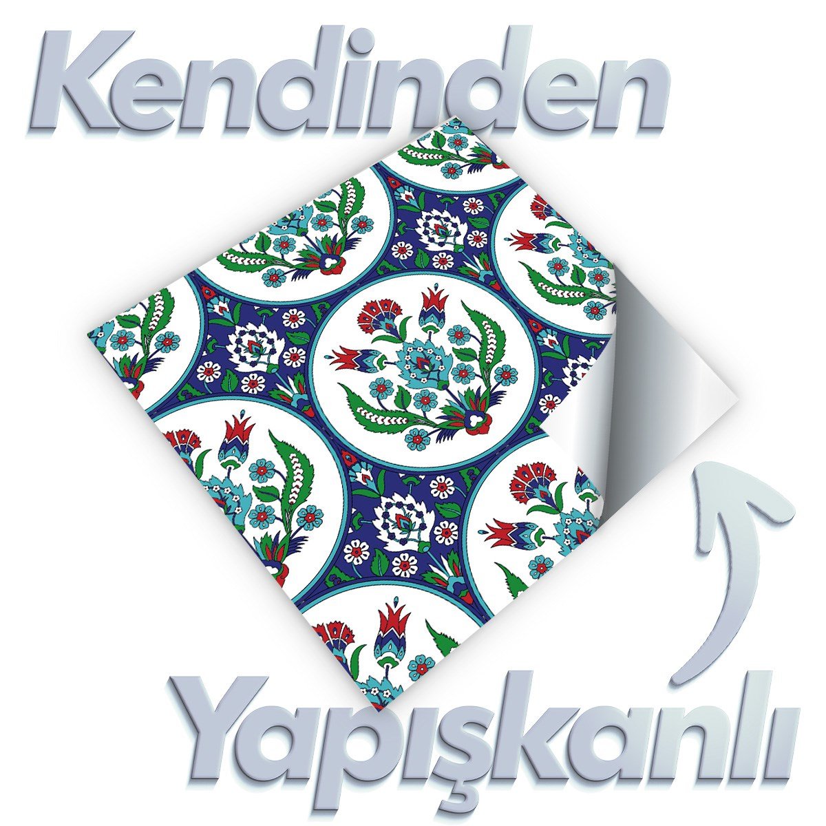 Boss 12 Adet PVC Karo İznik 30x30cm (1,08 m²)