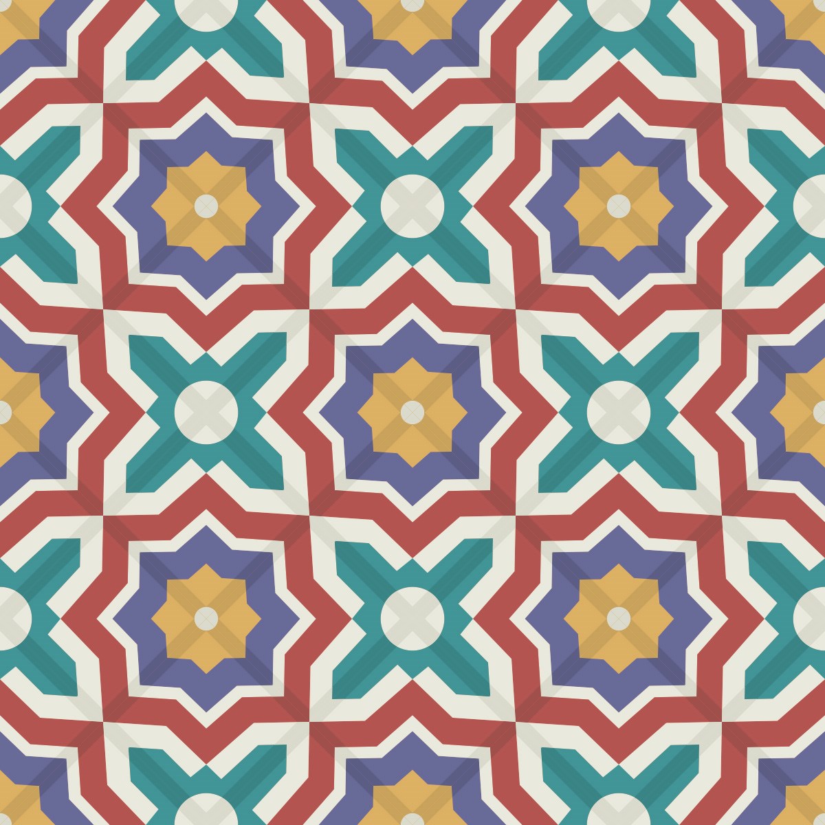 Boss 12 Adet PVC Karo Moroccan 30x30cm (1,08 m²)