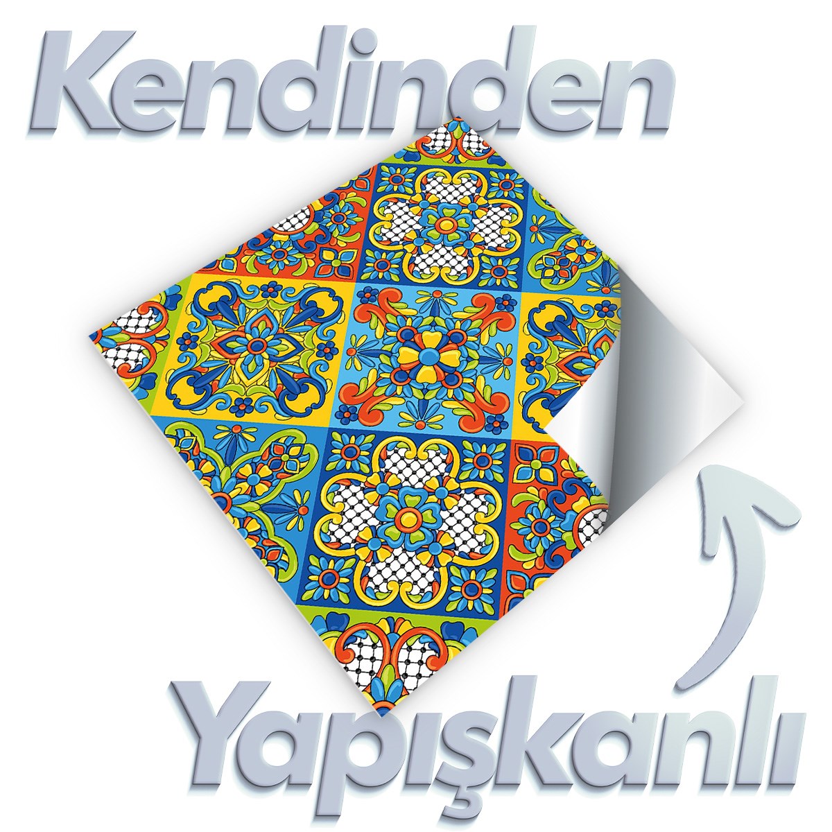 Boss 4 Adet PVC Karo Mexican 30x30cm (0,36 m²)
