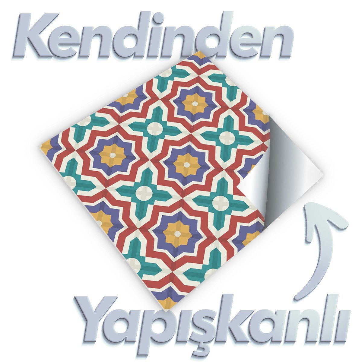 Boss 4 Adet PVC Karo Moroccan 30x30cm (0,36 m²)