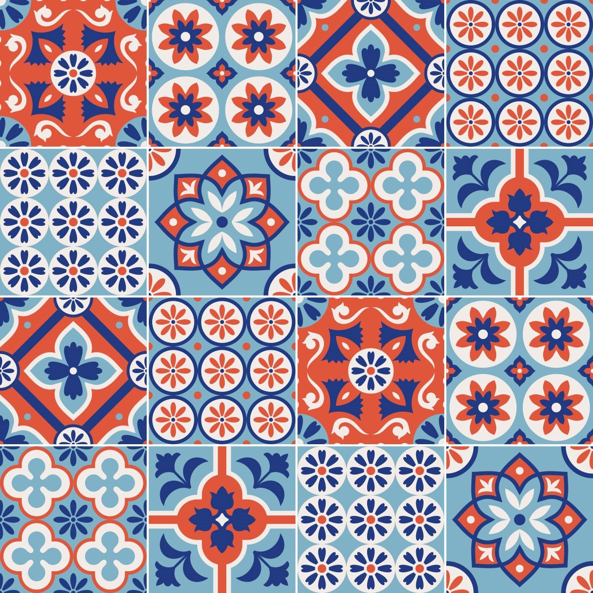 Boss 4 Adet PVC Karo Portugal 30x30cm (0,36 m²)
