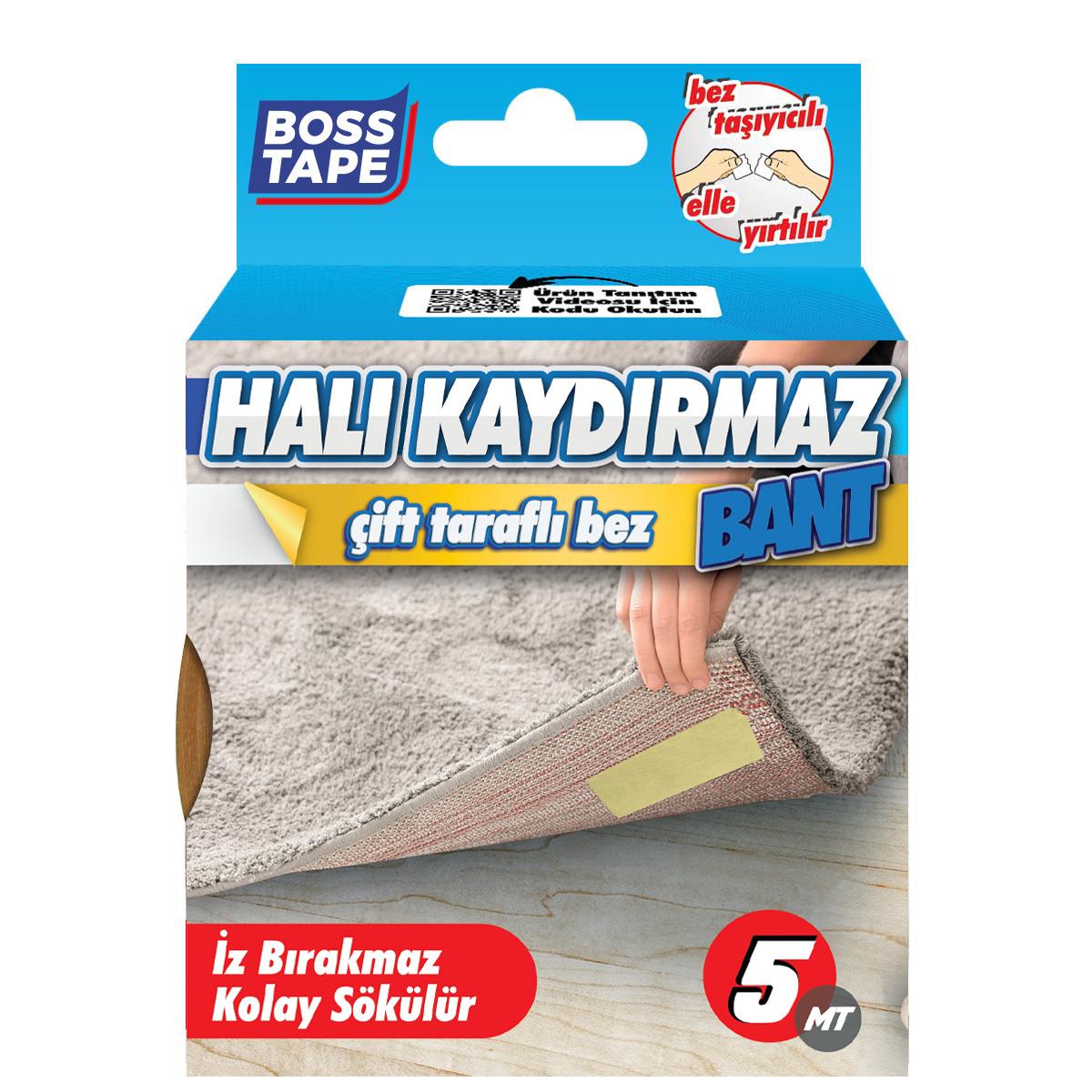 Boss Tape Halı Kaydırmaz Bant 25mmX 5mt