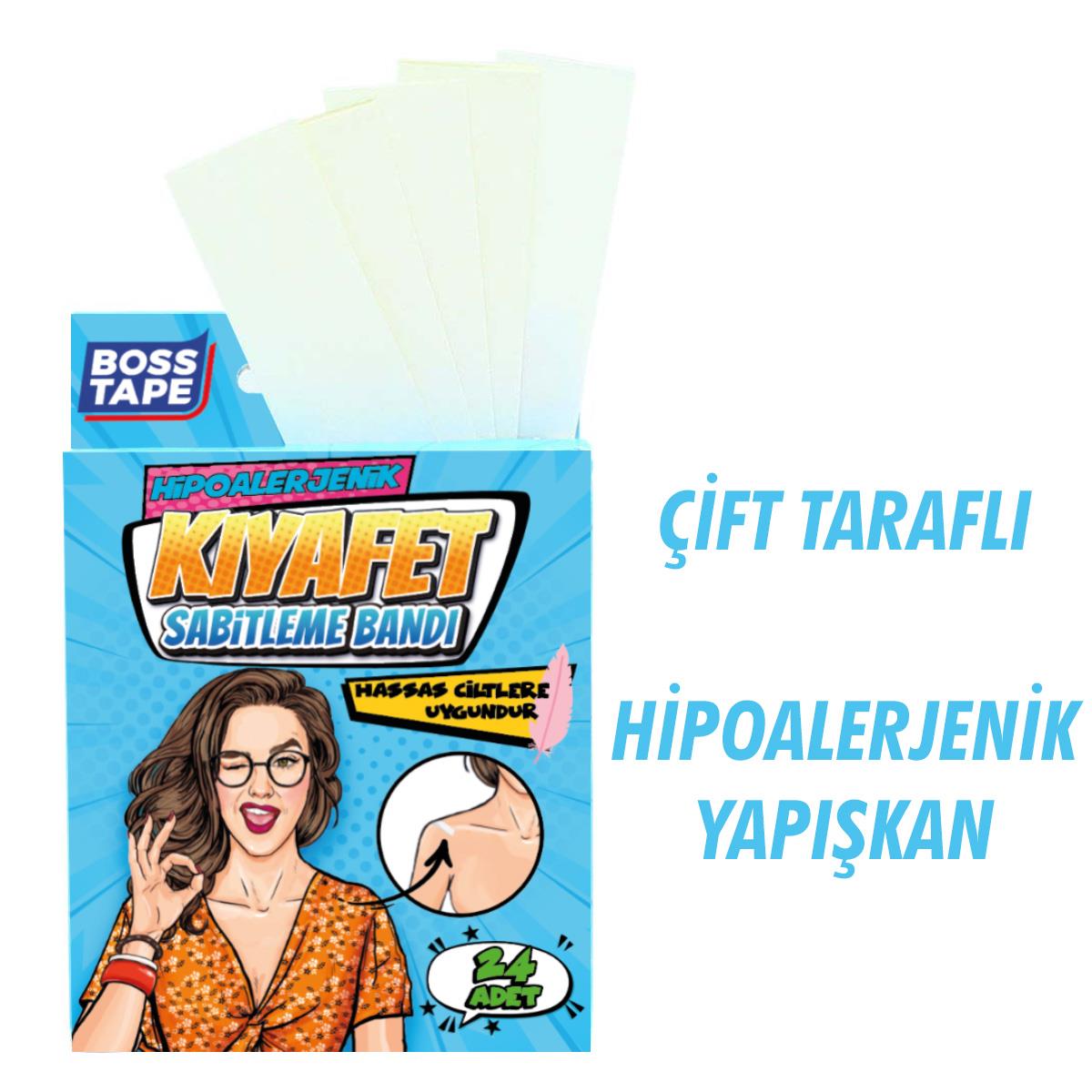 Boss Tape Kıyafet Sabitleme ve Vücut Bandı