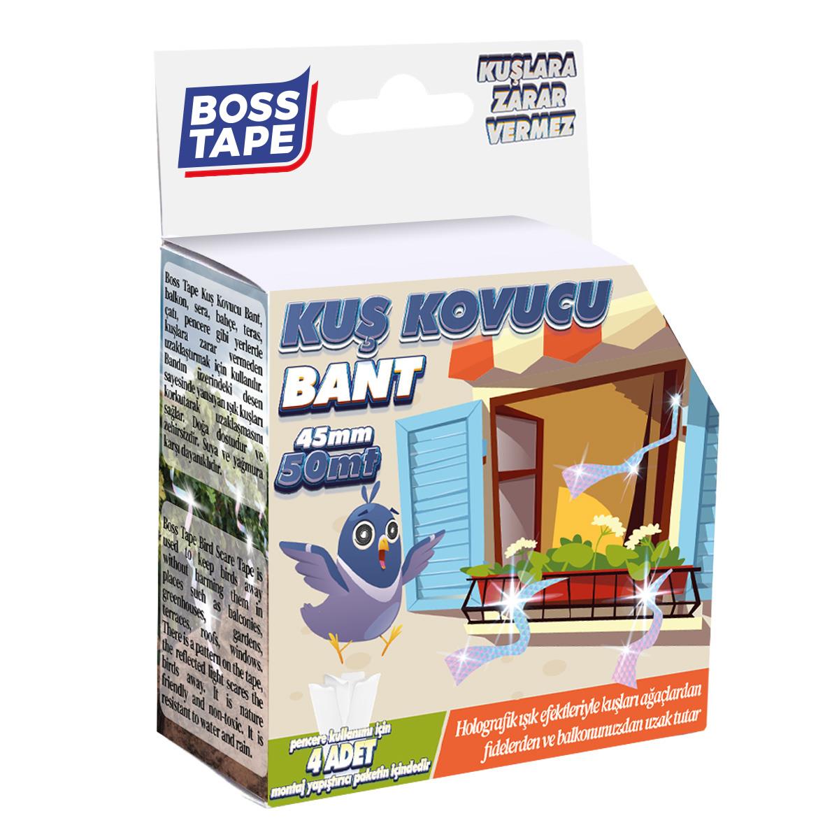 Boss Tape Kuş Uzaklaştırıcı Holografik Şerit Bant