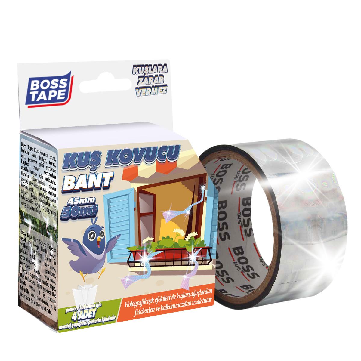 Boss Tape Kuş Uzaklaştırıcı Holografik Şerit Bant