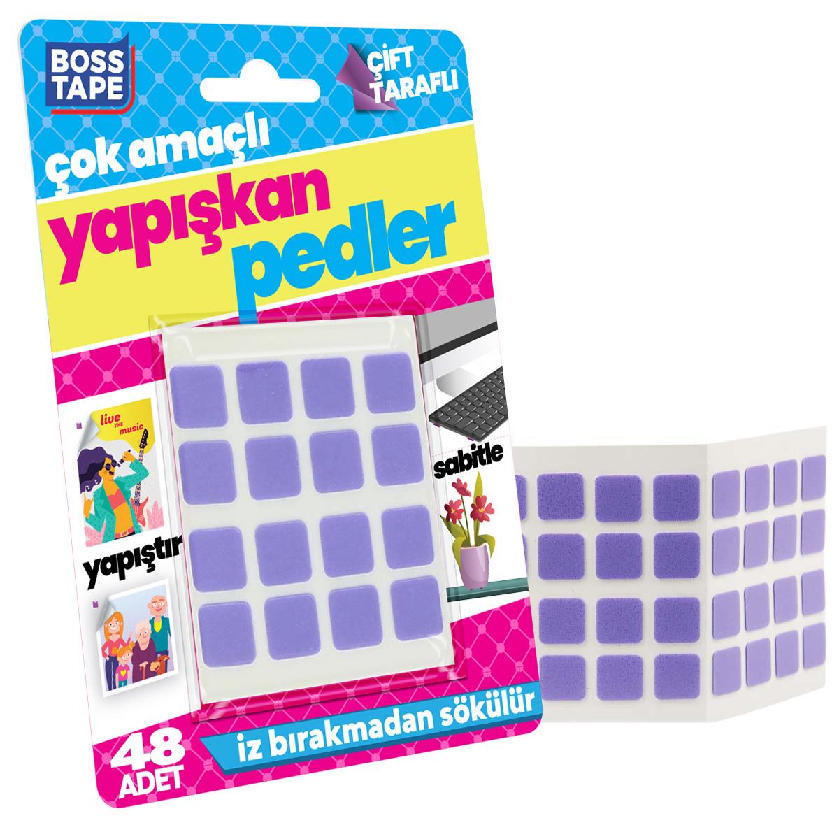 Boss TapeÇift Taraflı BantlarBalon, Poster, Kağıt, Doğum Günü Süsü Yapıştırma Pedleri