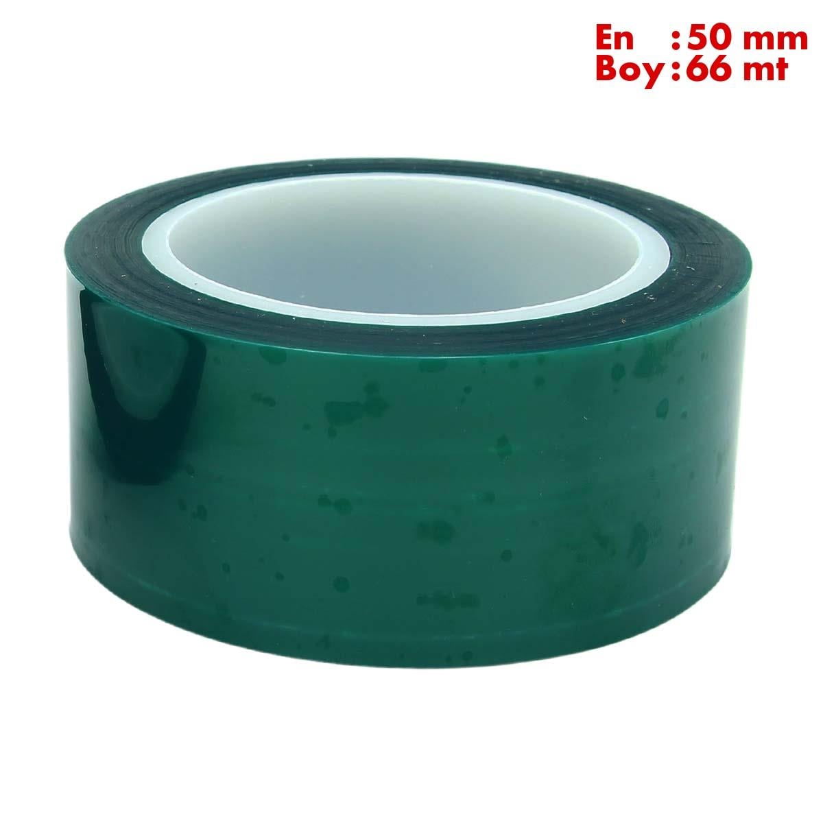 Boss TapeÇift Taraflı BantlarIsıya Dayanıklı Polyester Maskeleme Bandı En:50mm Boy:66mt