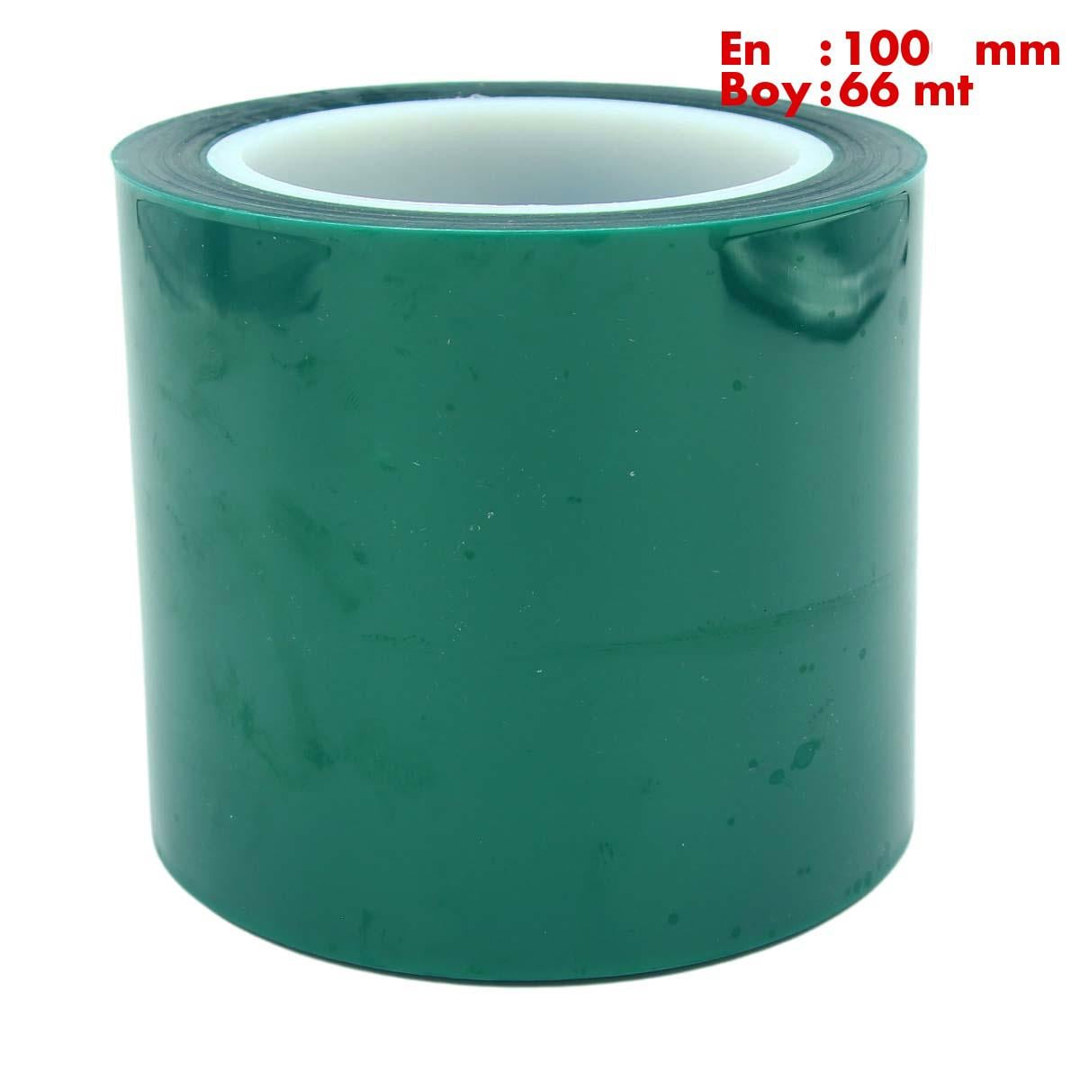 Boss TapeÇift Taraflı BantlarIsıya Dayanıklı Polyester Maskeleme Bandı En:100mm Boy:66mt