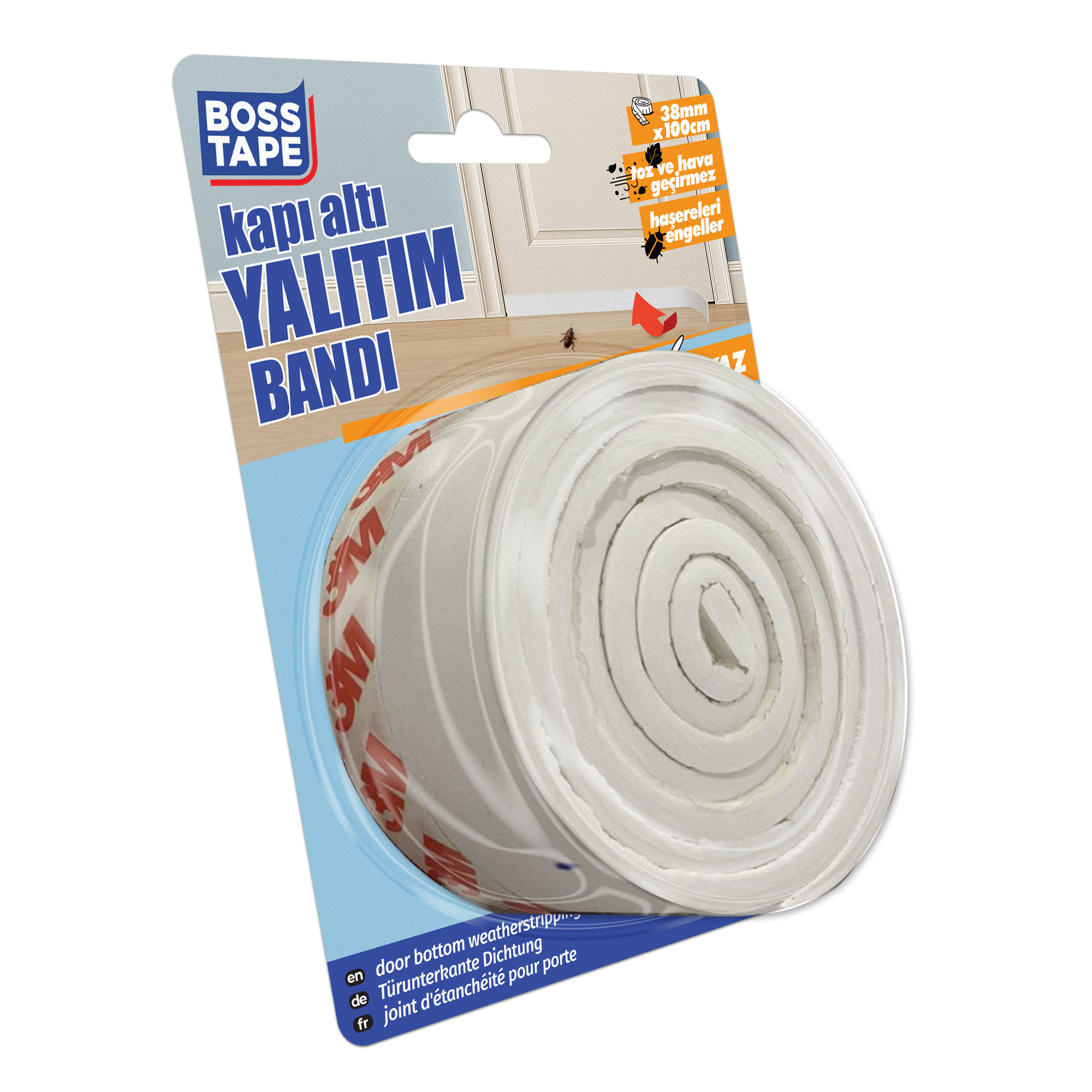 Boss TapeKapı & Pencere BantlarıKapı Altı Rüzgar Soğuk Önleyici Boşluk Kapama 