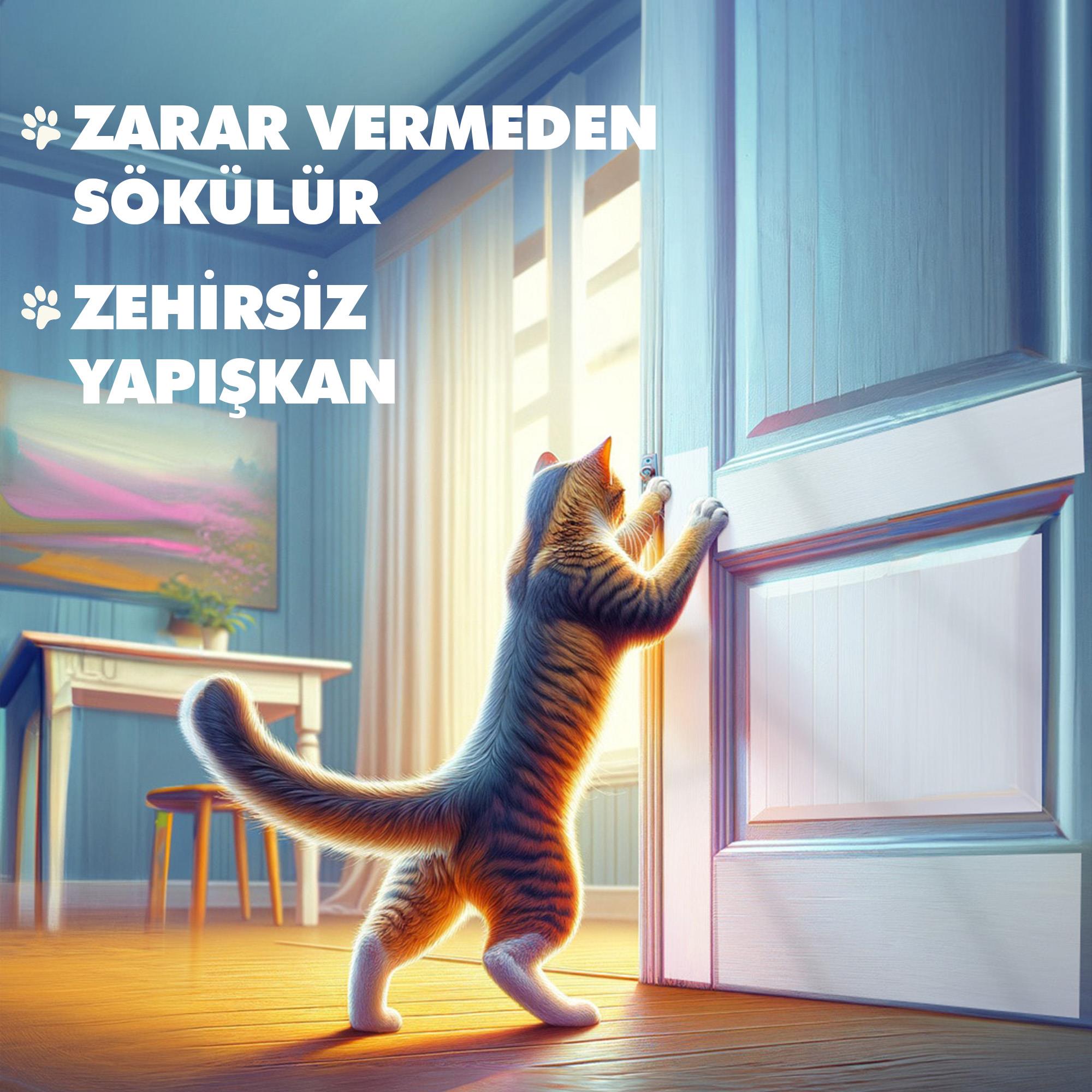 Boss TapePetshopTırmalama Önleyici Mobilya Koruyucu Eğitim Bandı En:10cm Boy:10mt
