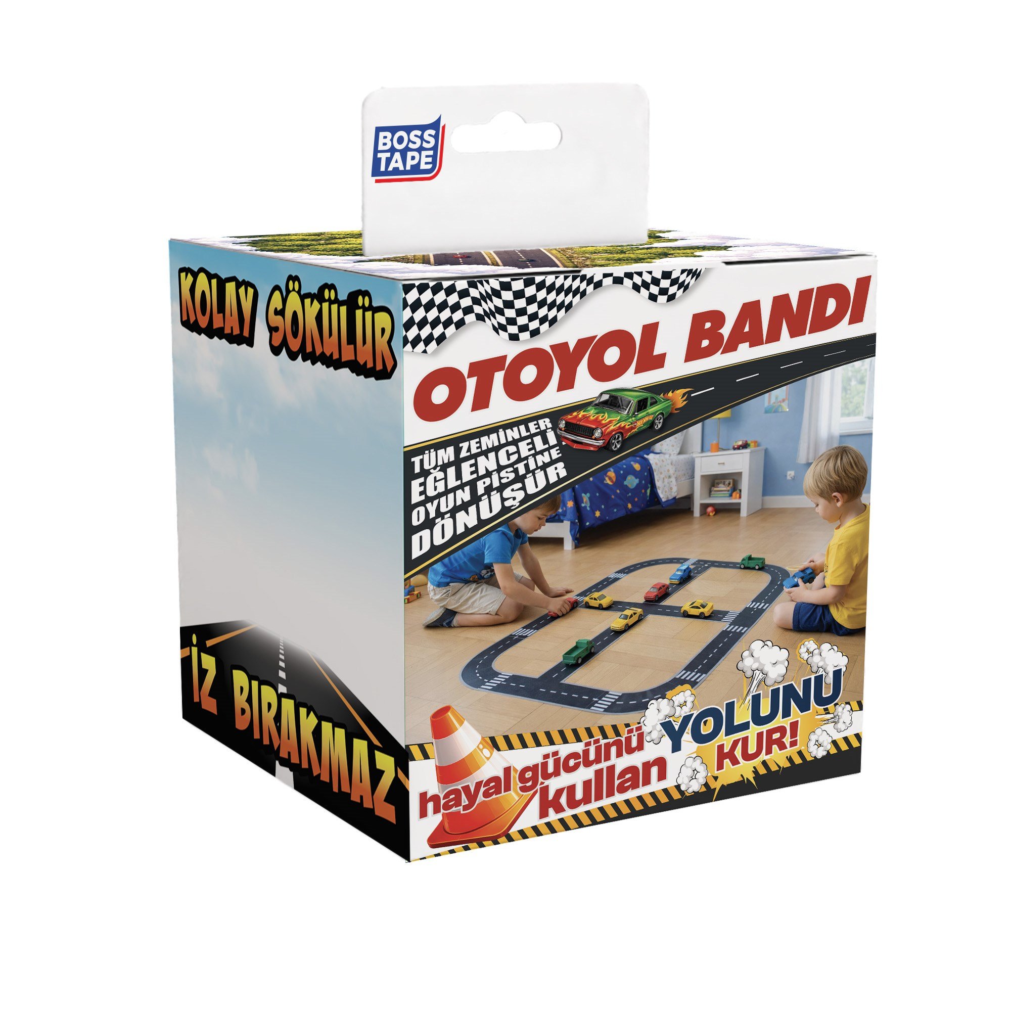 Boss TapeKırtasite BantlarıYol Yapım Bandı Otobant Otoyol Bandı