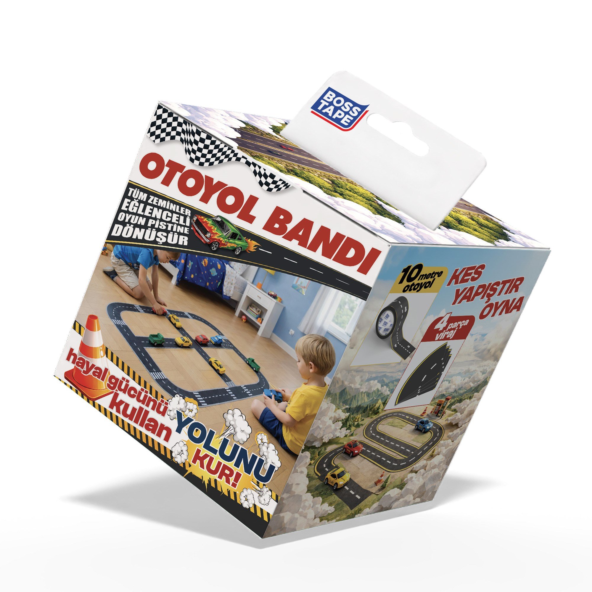 Boss TapeKırtasite BantlarıYol Yapım Bandı Otobant Otoyol Bandı