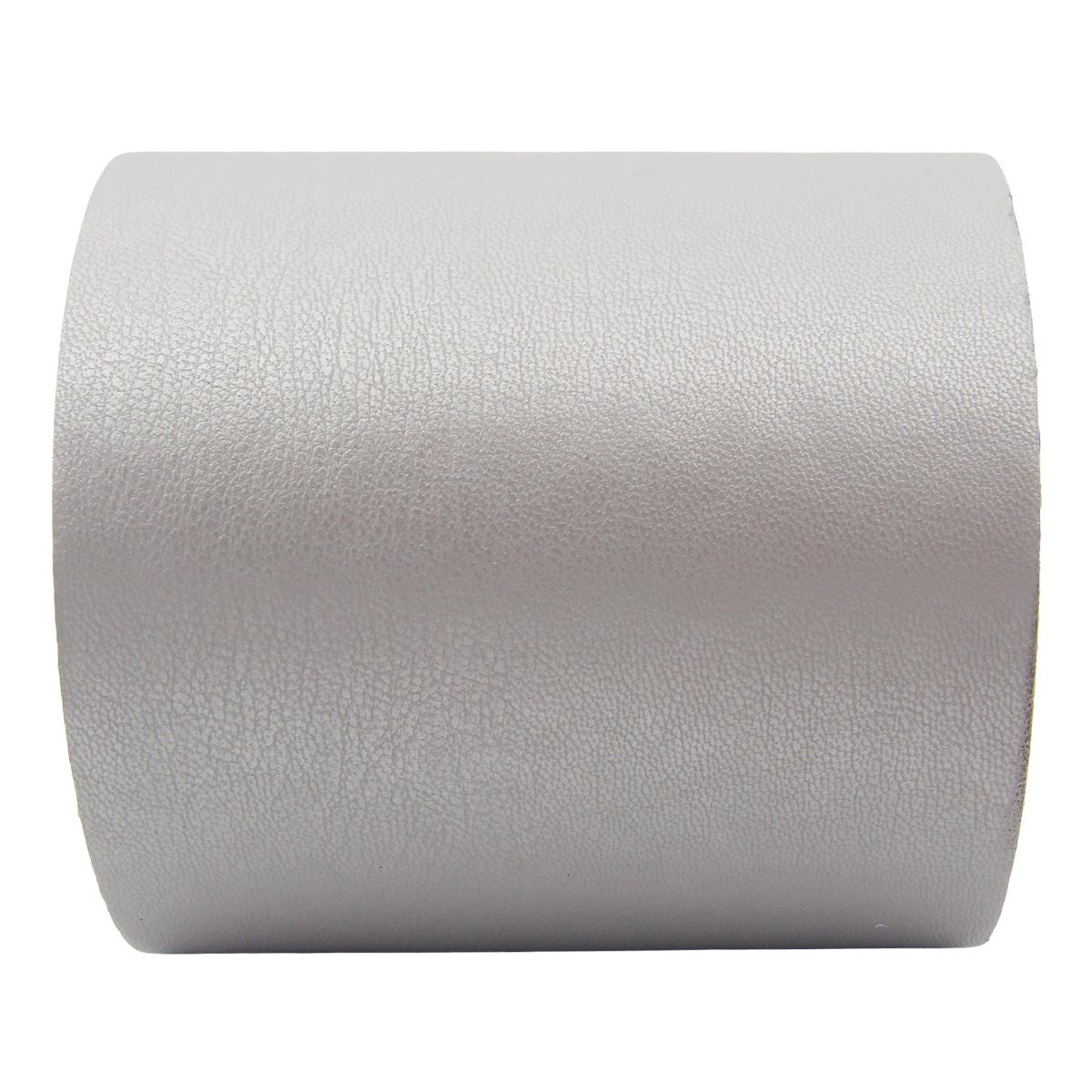 Boss Yapışkanlı Deri Yama Açık Gri En:10cm Boy:1,5