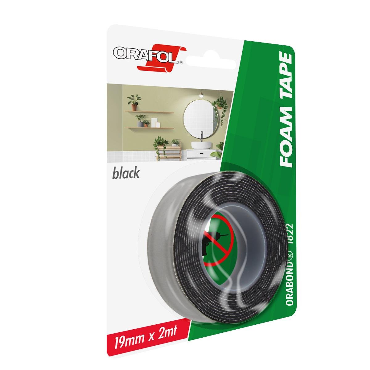 Orafol 1822 Köpük Bant 19mmx2mt Orabond