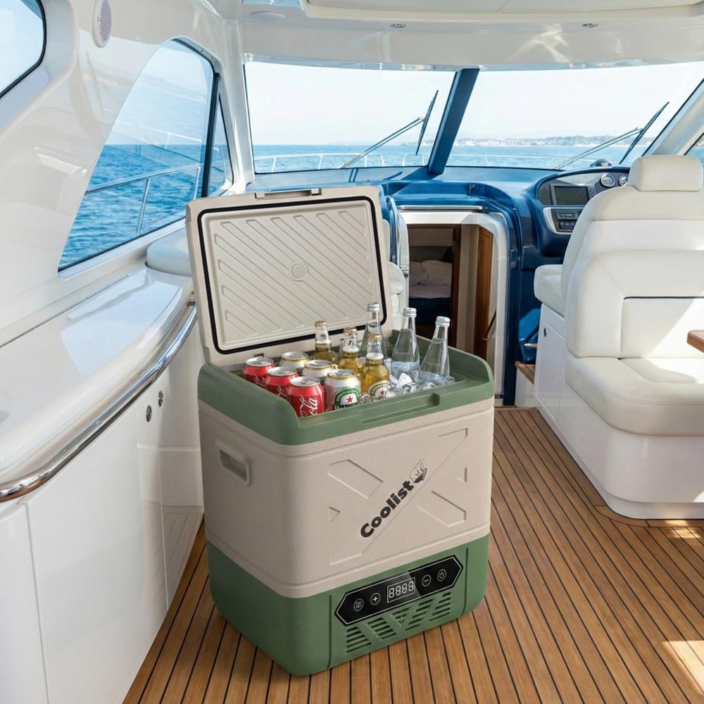 Coolist CLK18W 12/24Volt/ 220Volt 18 Litre Kompresörlü Tekerlekli Outdoor Oto Buzdolabı