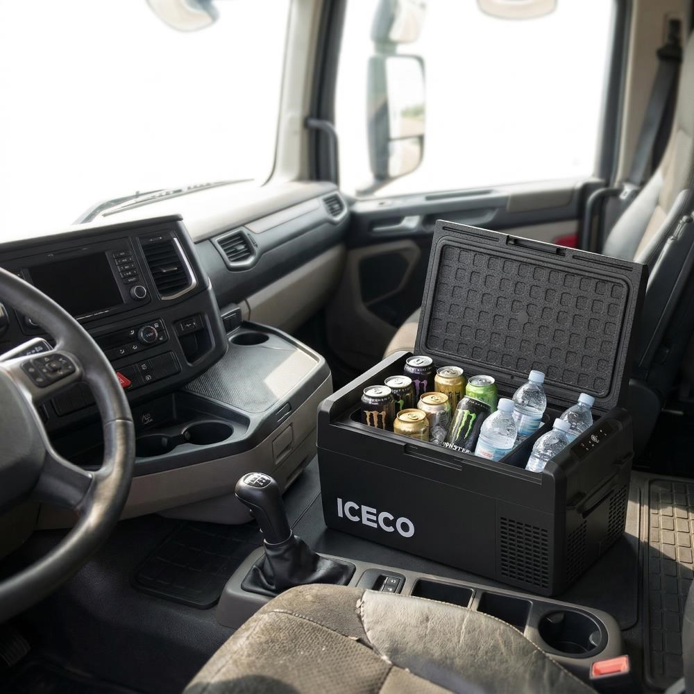 ICECO MCD20B 12/24Volt 20 Litre Kompresörlü Oto Buzdolabı/Dondurucu + Buz Kaseti