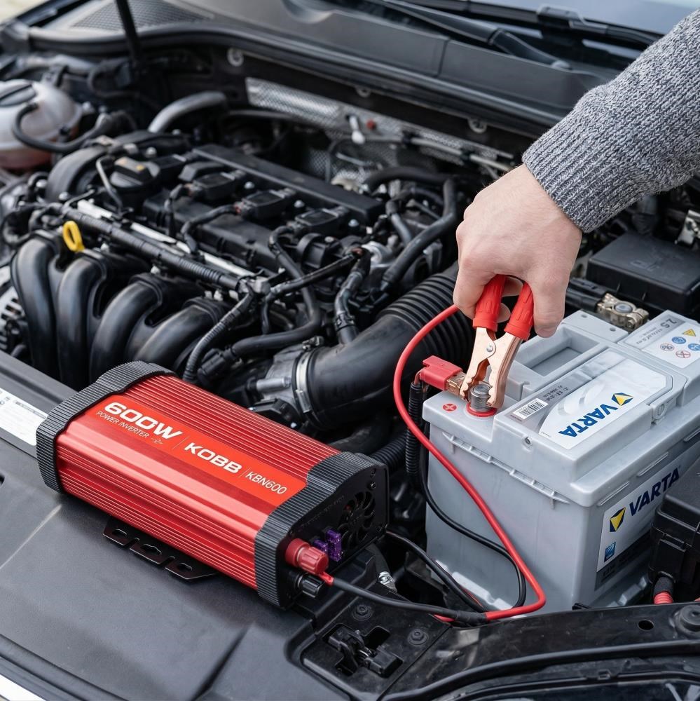 KOBB KBN600 12V/220V 600Watt Modifiye Sinüs Dönüştürücü İnvertör