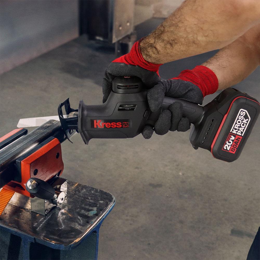 Kress KUE00.91 20Volt Kömürsüz Profesyonel Tilki Kuyruğu Testere (Akü Dahil Değildir)