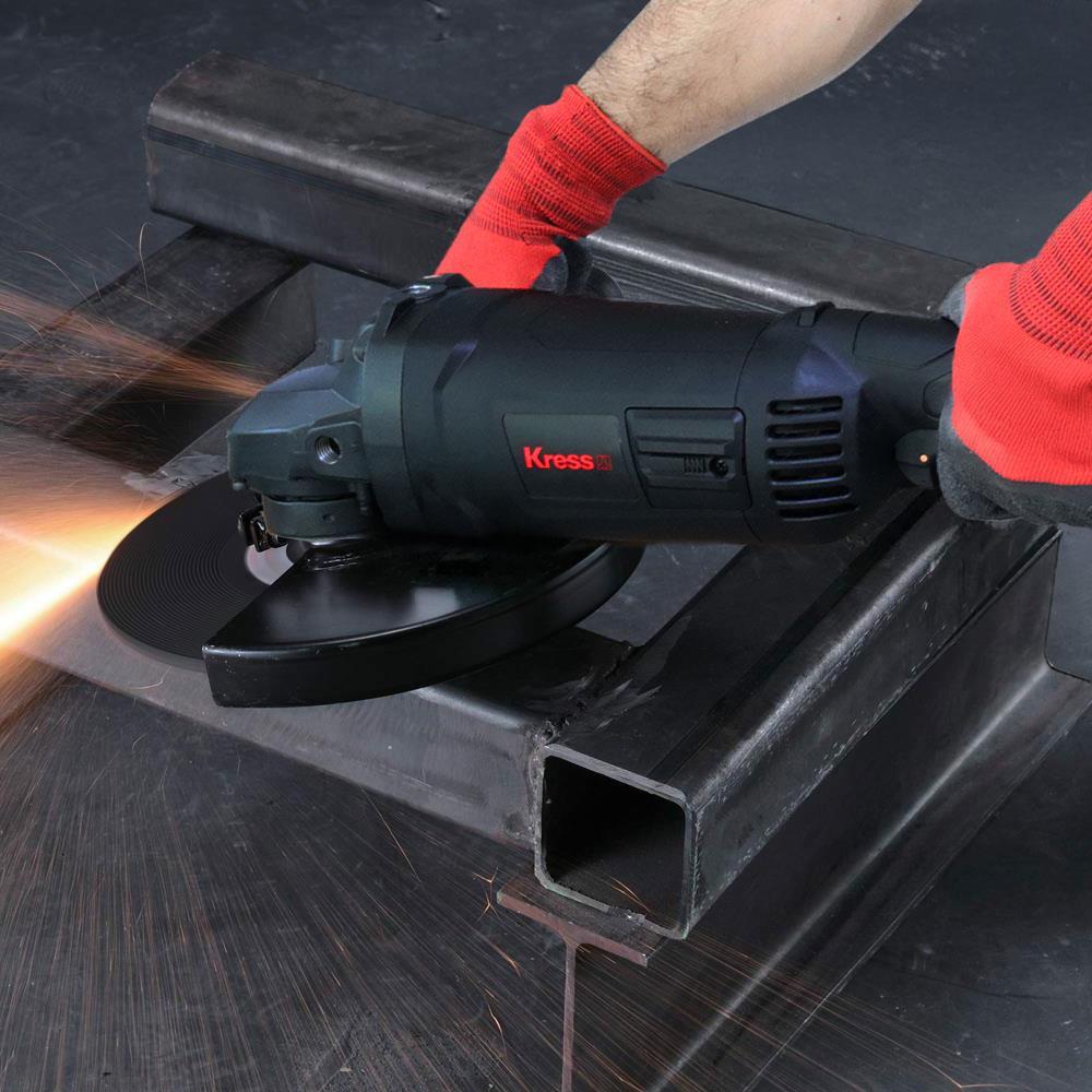 Kress KUS35P 2200Watt 230mm Profesyonel Büyük Taşlama