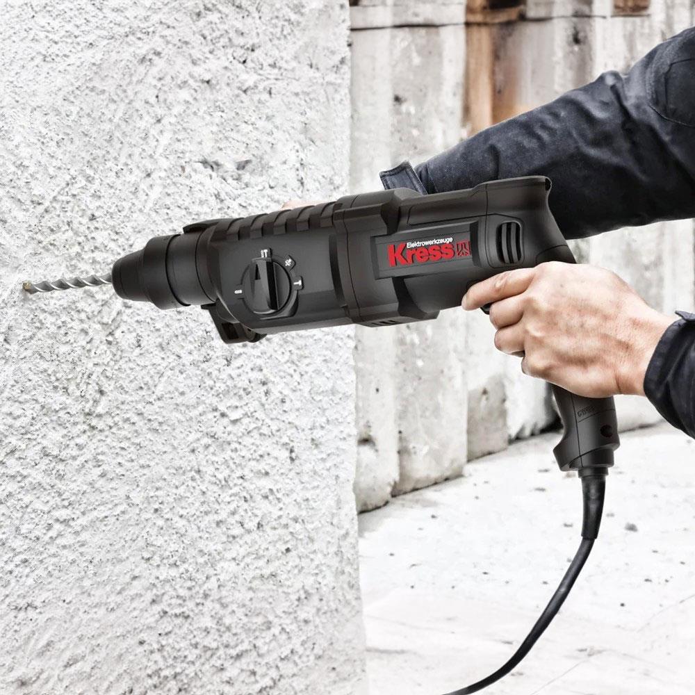 Kress KUX12P 850Watt 3.0J 26MM Profesyonel SDS-Plus Kırıcı/Delici 