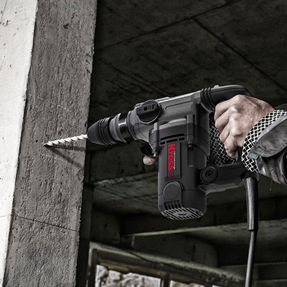 Kress KUX15P 1100Watt 5.0J 28MM Profesyonel SDS-Plus Kırıcı/Delici 