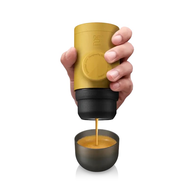 Wacaco Minipresso GR2 Altın Sarı - Taşınabilir Espresso Makinesi