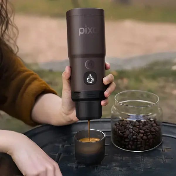 Wacaco Pixapresso Kırmızı- Şarj Edilebilir Pilli Taşınabilir Espresso Makinesi
