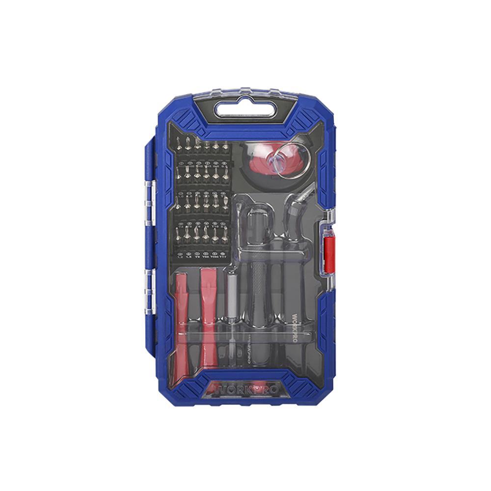 WORKPRO WP200541 32 Parça CR-V Hassas Elektronikçi/Telefoncu Profesyonel Onarım Seti