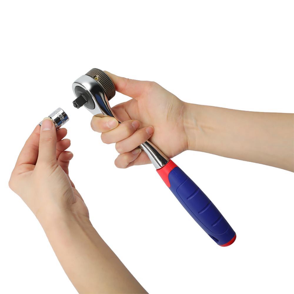 WORKPRO WP202528 3/8’’ Metrik/İnç 32 Parça Cr-V Profesyonel Lokma ve Kombine Anahtar Takımı