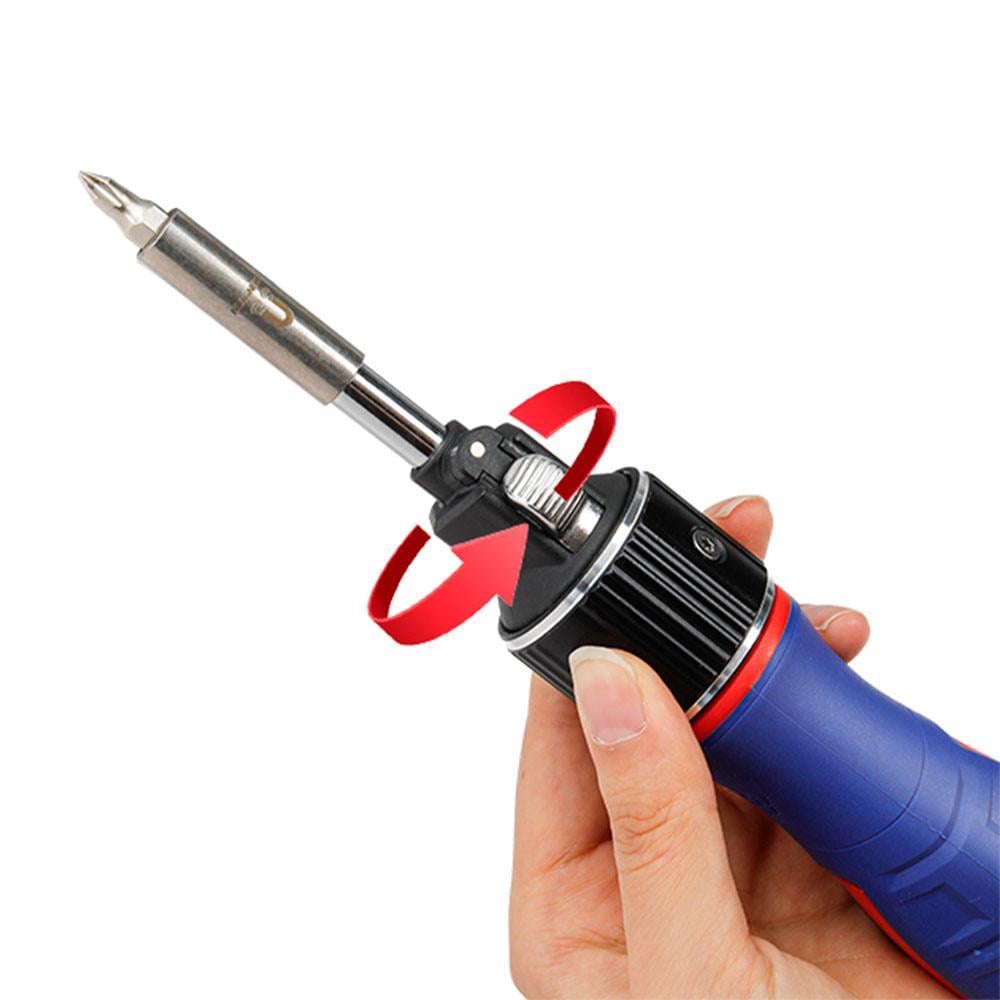 WORKPRO WP221069 6-IN-1 Profesyonel CR-V Cırcırlı Manyetik Tornavida Seti 
