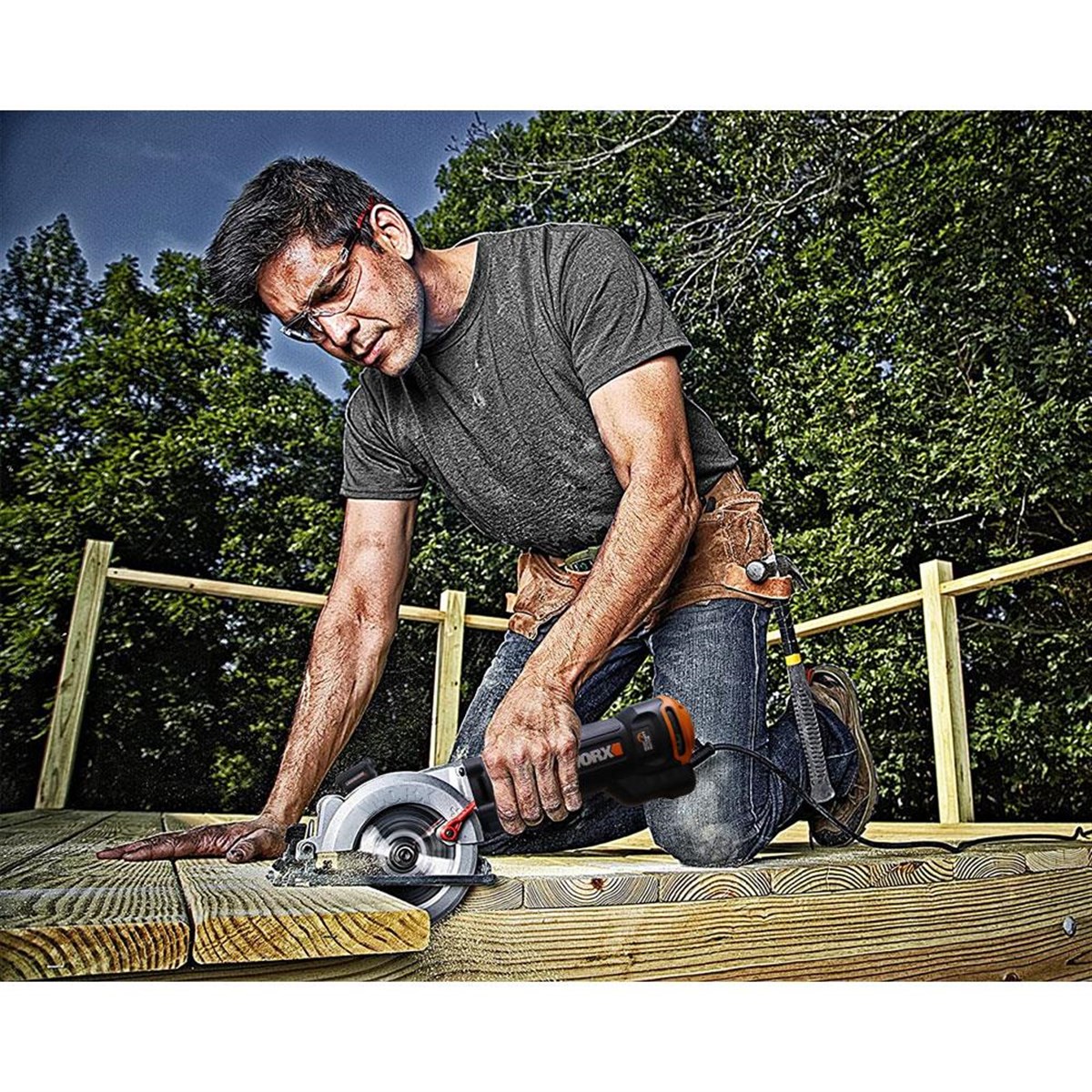 WORX WX437 800Watt Profesyonel Çok Amaçlı Lazerli Daire Testere